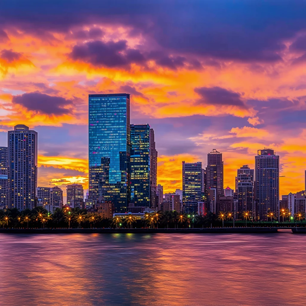 Cityscape at Dusk Cityscape at Dusk