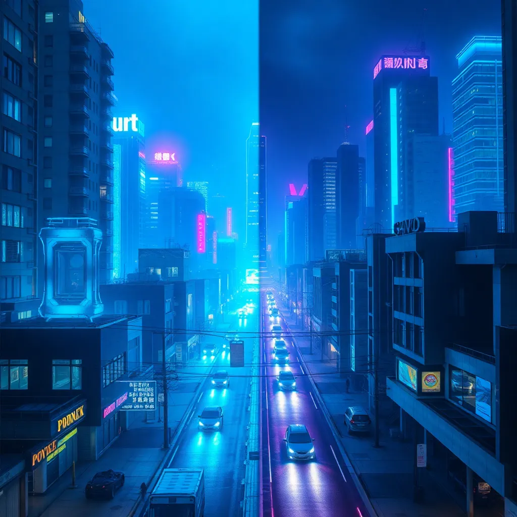 Cold Neon Effect