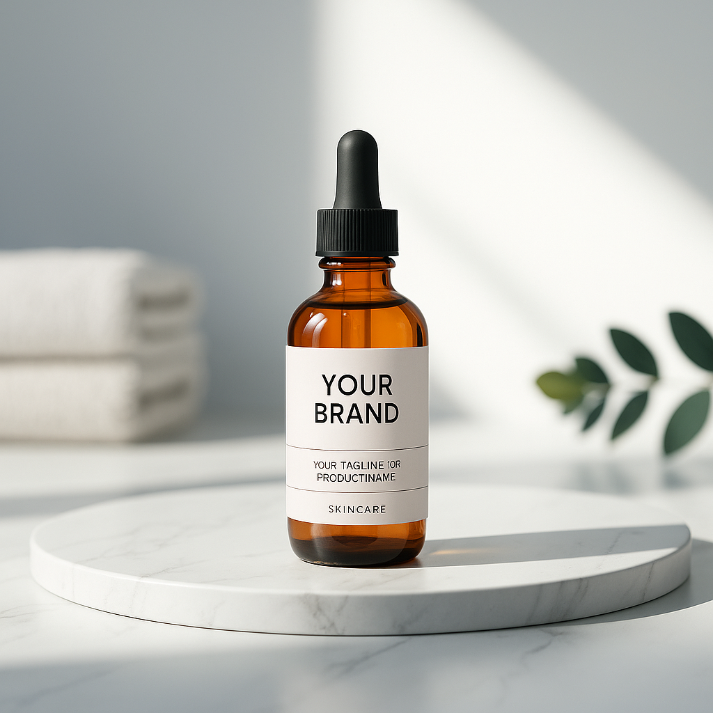Minimalistisches Produktfotoshooting für Beautyprodukte