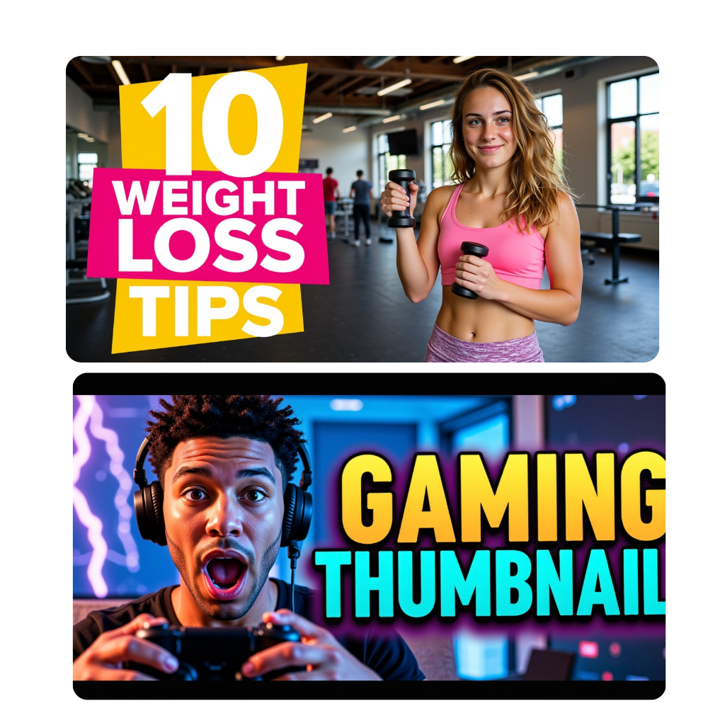 Beispiele für mit Photomatic generierte Thumbnails