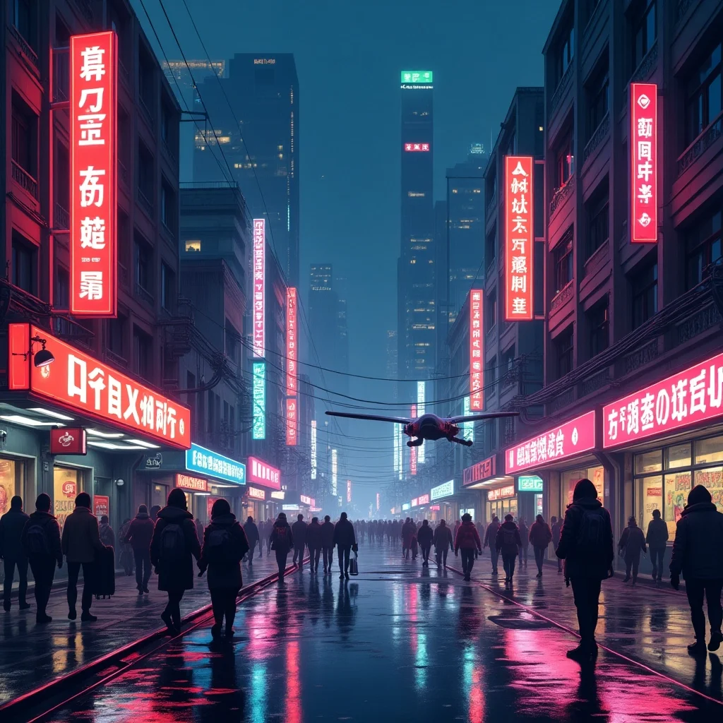 Noches de neón: Metrópolis ciberpunk en píxeles