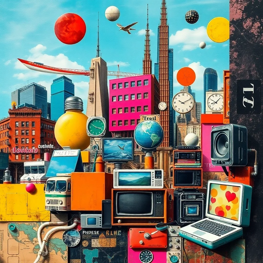 Collage de Sueño Urbano