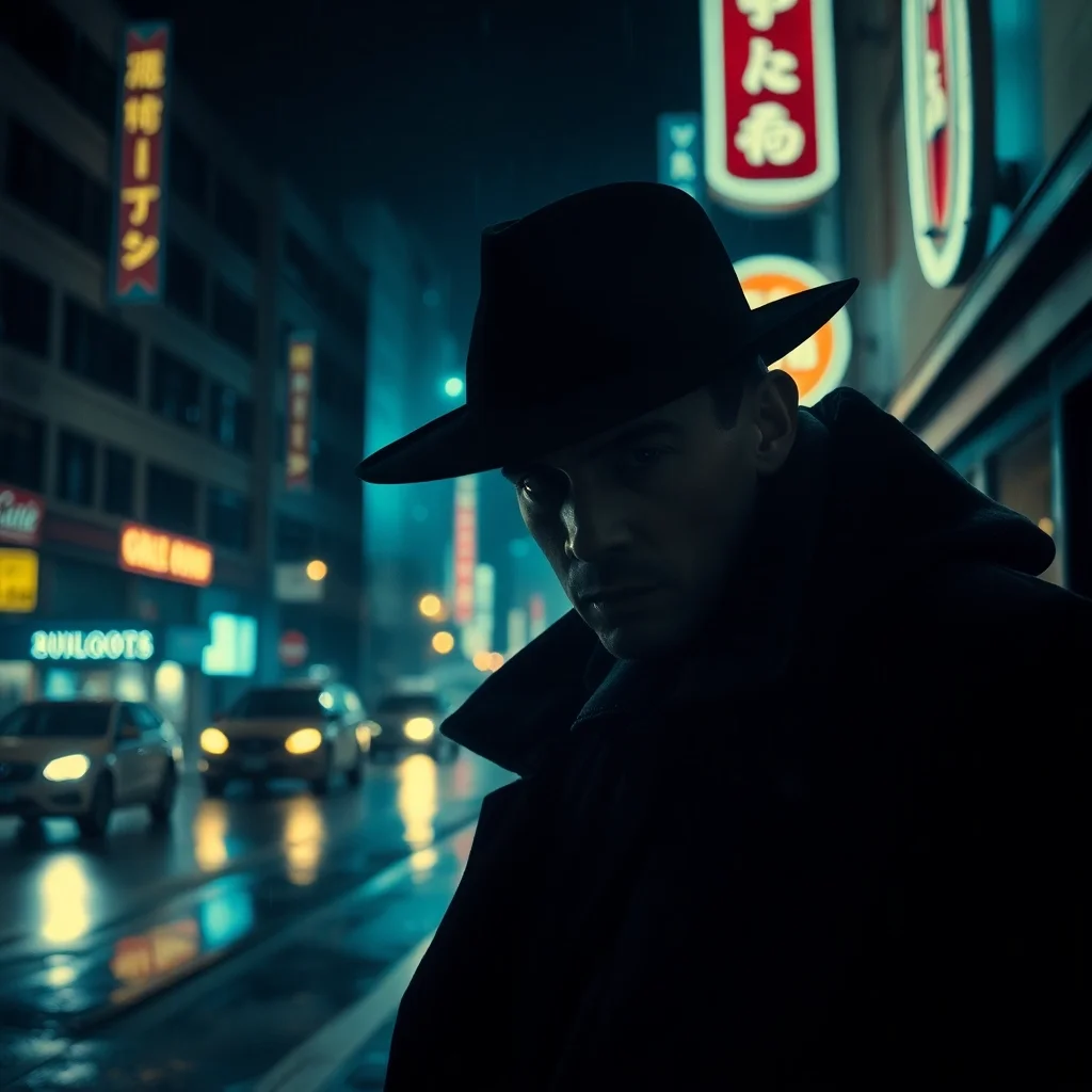 Detective de Medianoche en el Noir Neón
