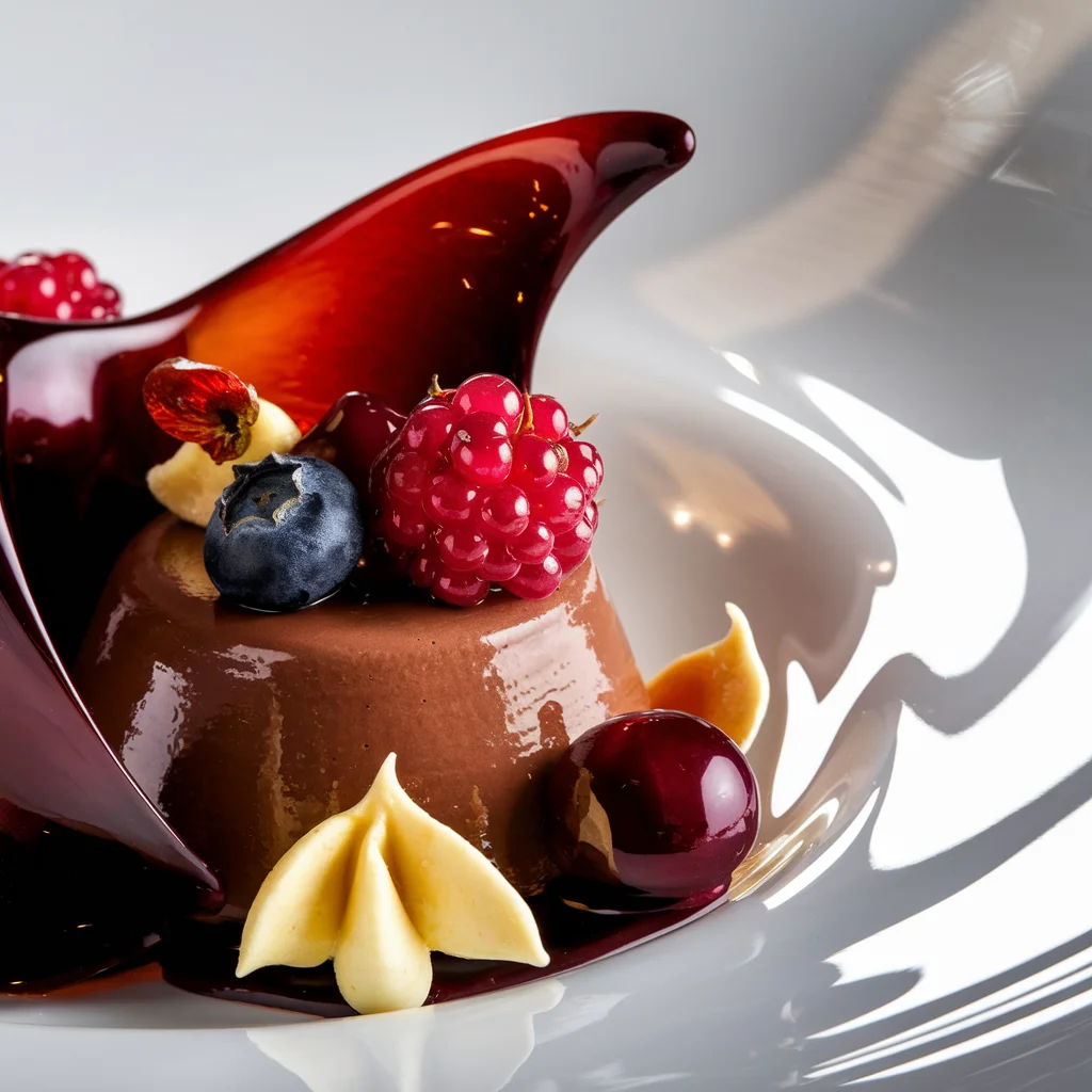 Extravaganze de Postres Gourmet Brillantes