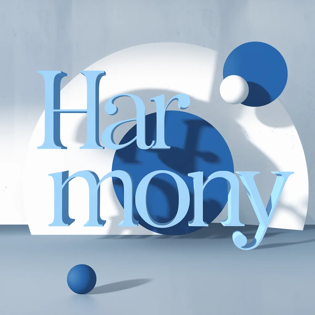 Armonía Monocromática: Palabra en Foco