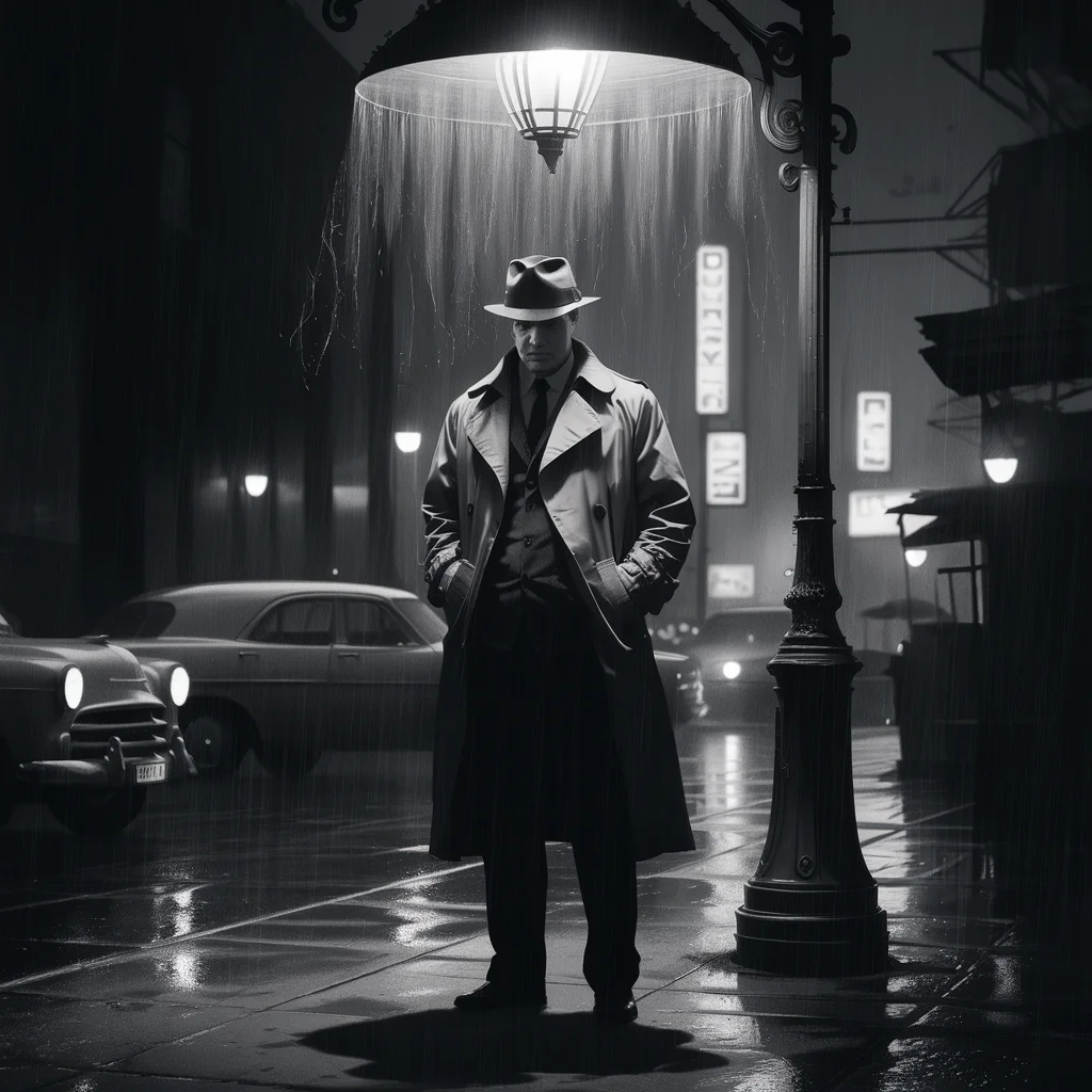 Lluvia Noir: Detective en las Sombras