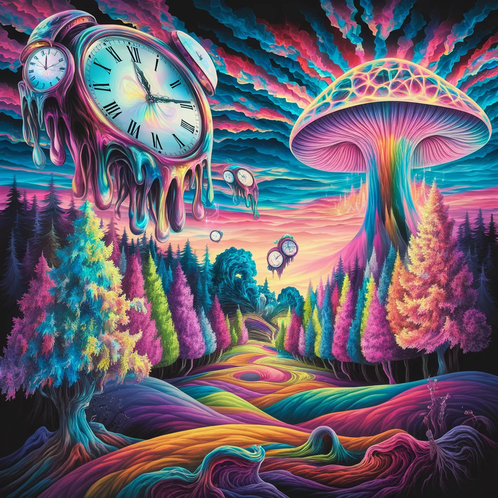 Bosque Surrealista Psicodélico