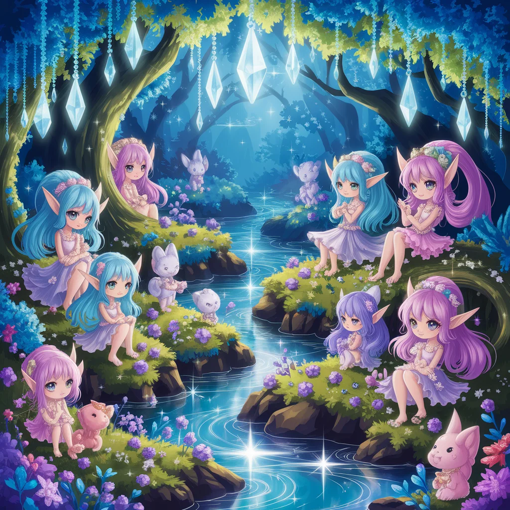 Bosque Místico de Anime