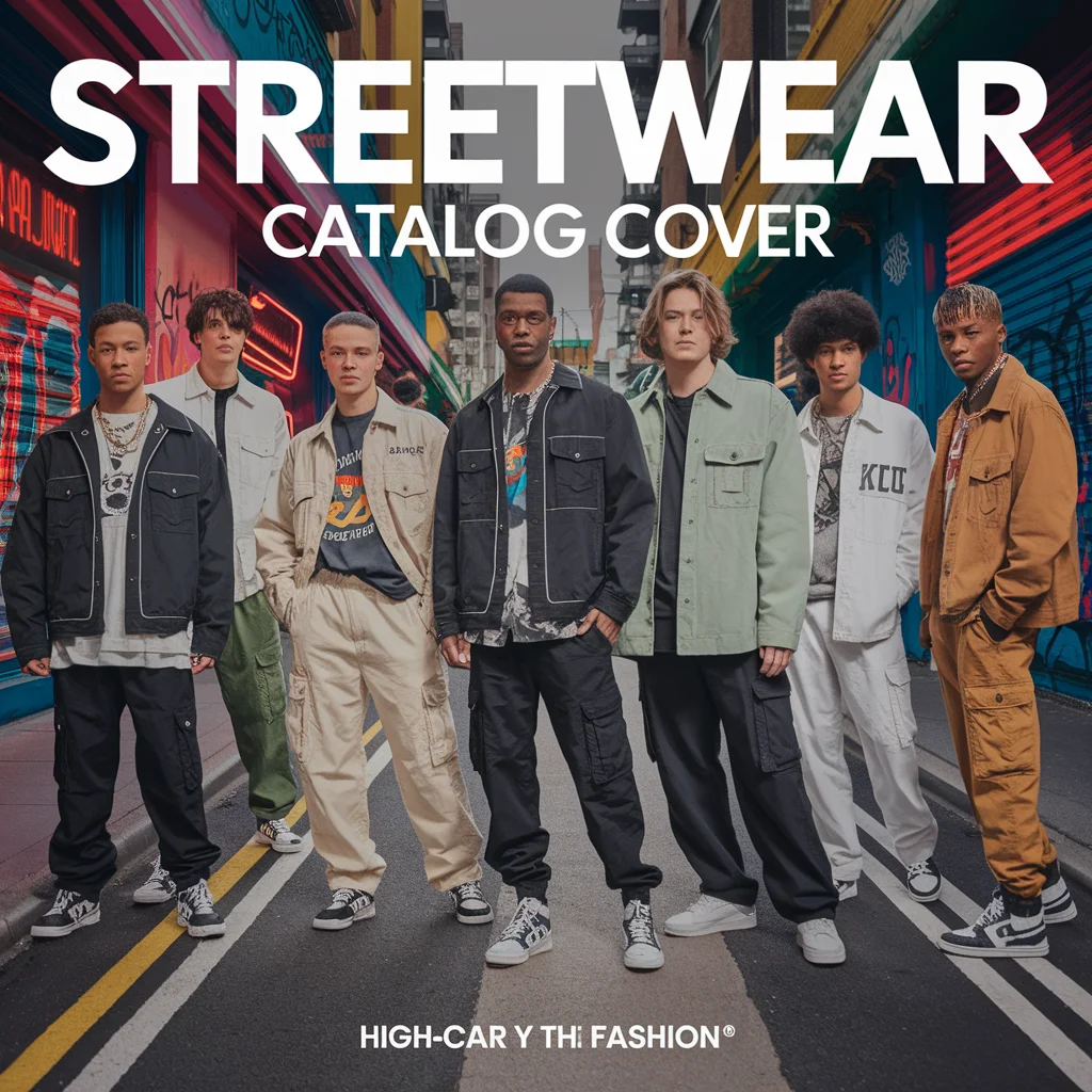 Portada de Catálogo de Streetwear Urbano