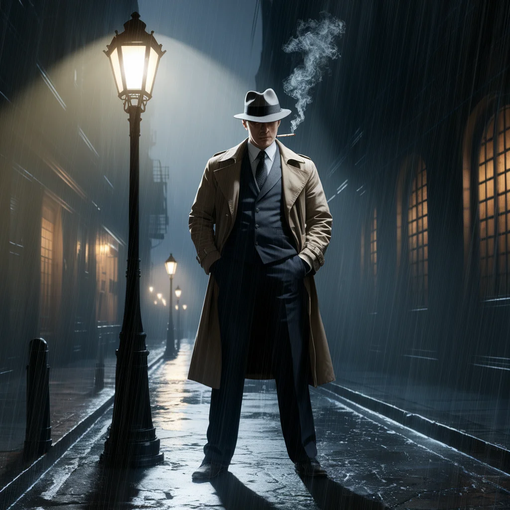 Detective de Medianoche: Una Escena Noir