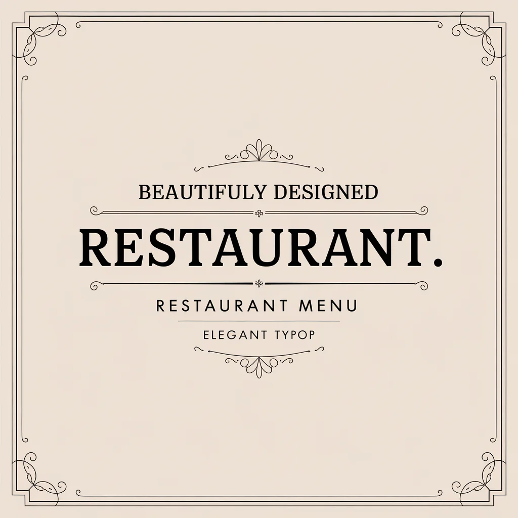 Elegancia en el Menú Gourmet