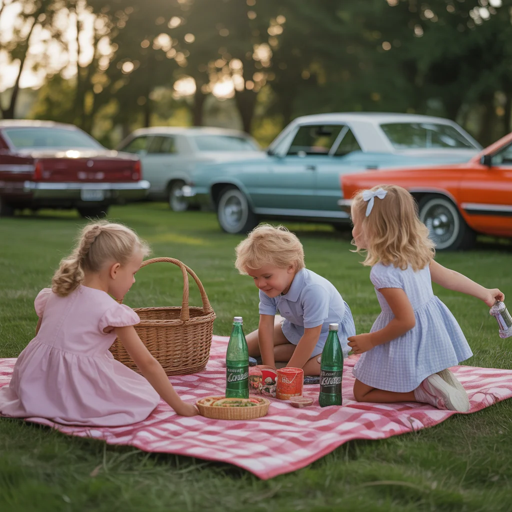Recuerdos Analógicos: Picnic Familiar en los Años 80