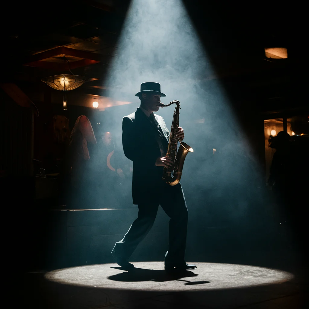 Jazz Negro: Saxofón en las Sombras