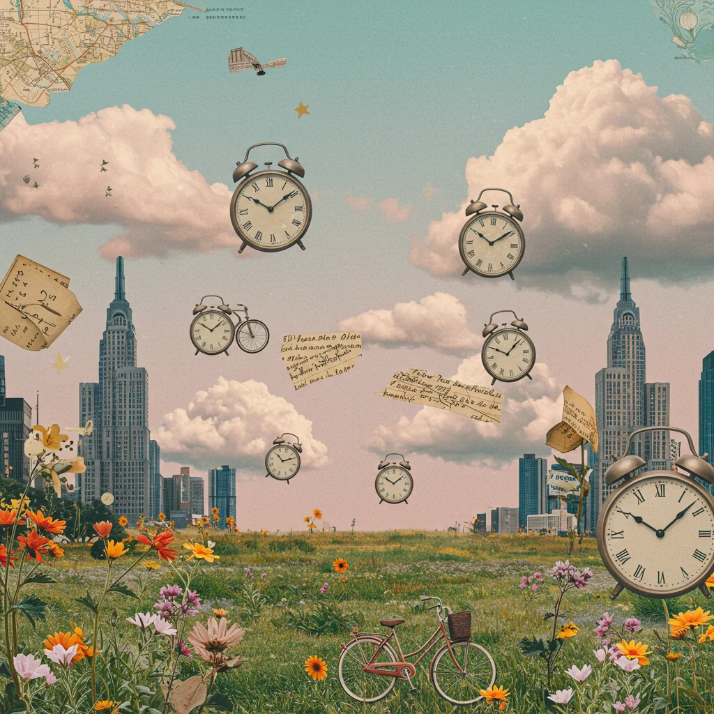 Collage Surrealista de Ensueño