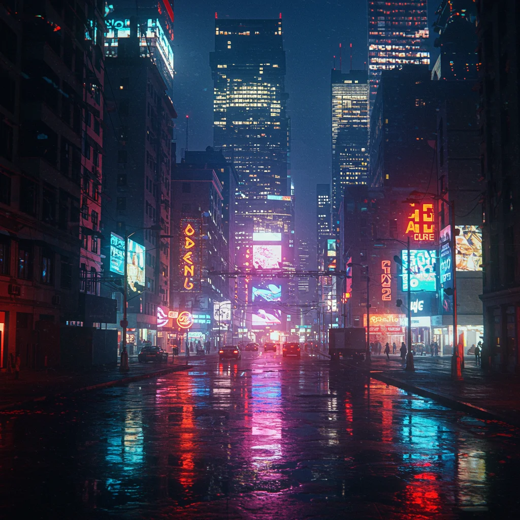 Metrópolis Neón Glitch
