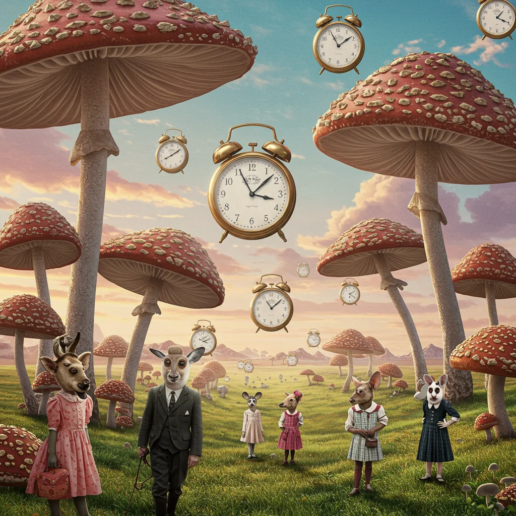 Maravilloso País de las Maravillas Pop Surrealista