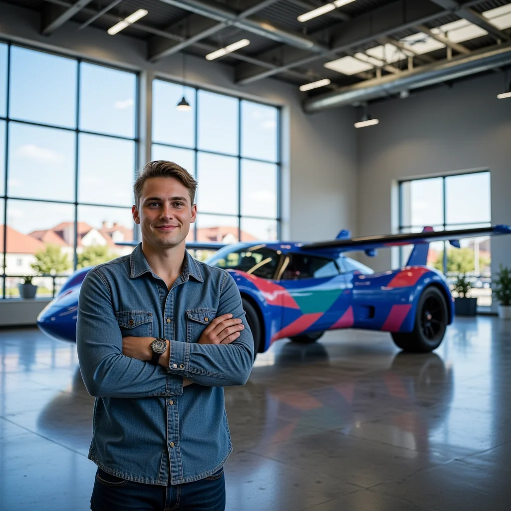Vygenerovaný obrázek postavy 1