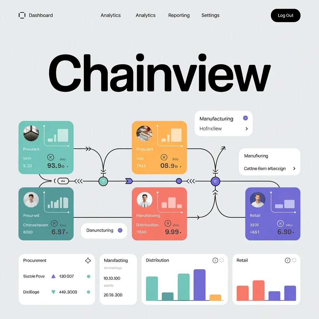 Creatore di Diagrammi della Supply Chain
