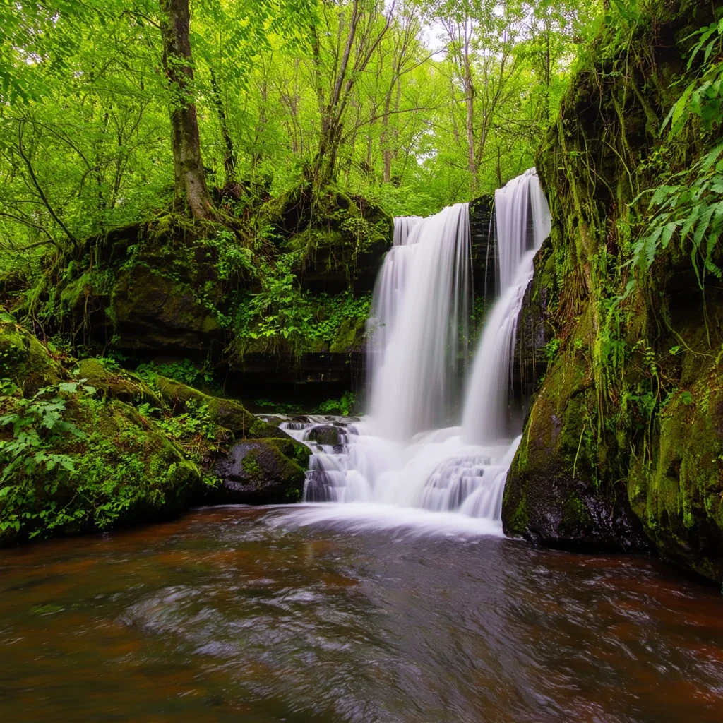 Cascades et ruisseaux (Eau soyeuse)
