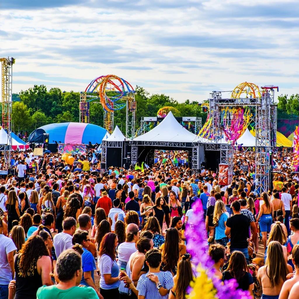Capturando grandes eventos o festivales