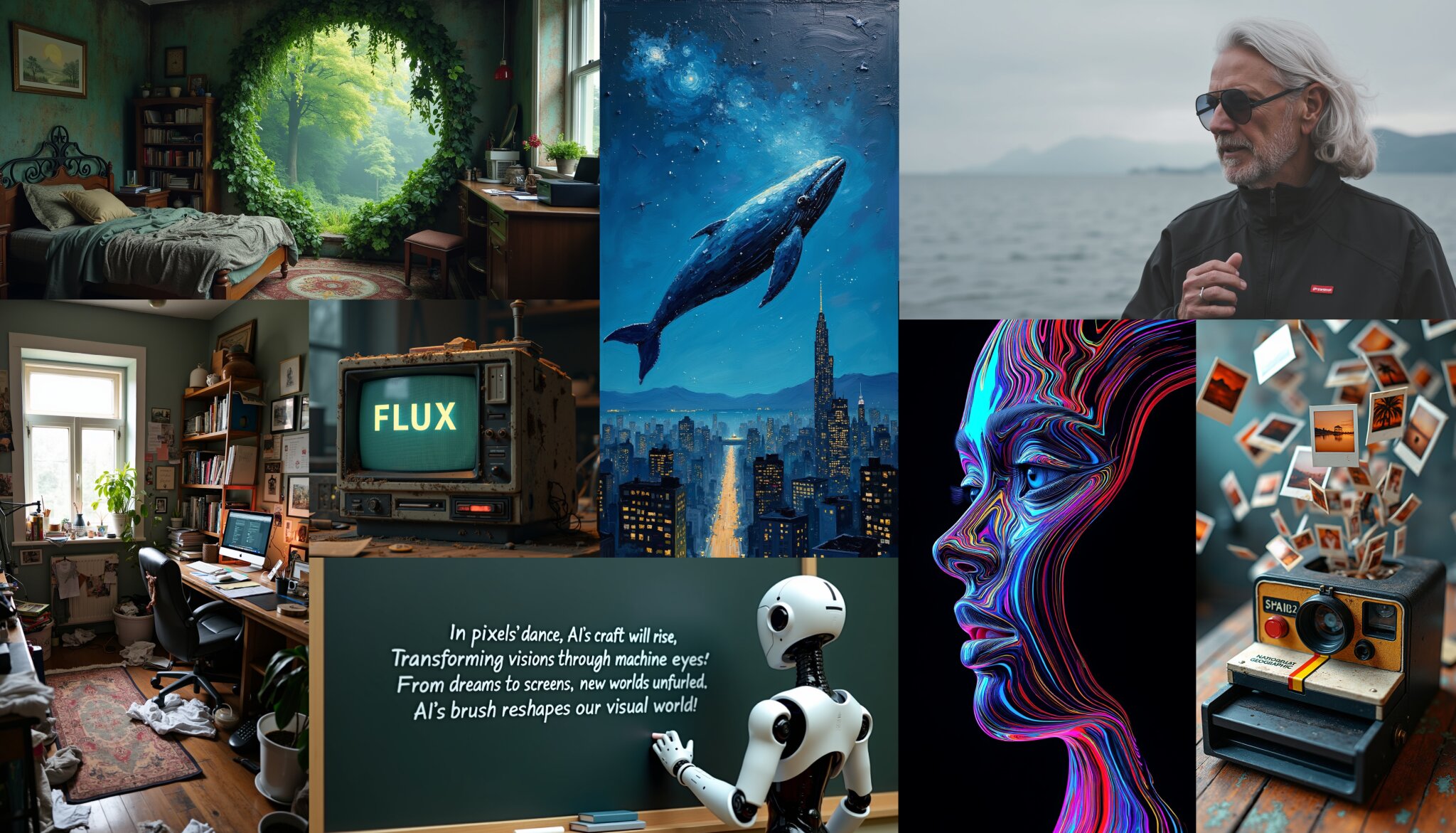 Artistic sample generated by FLUX.1 Dev