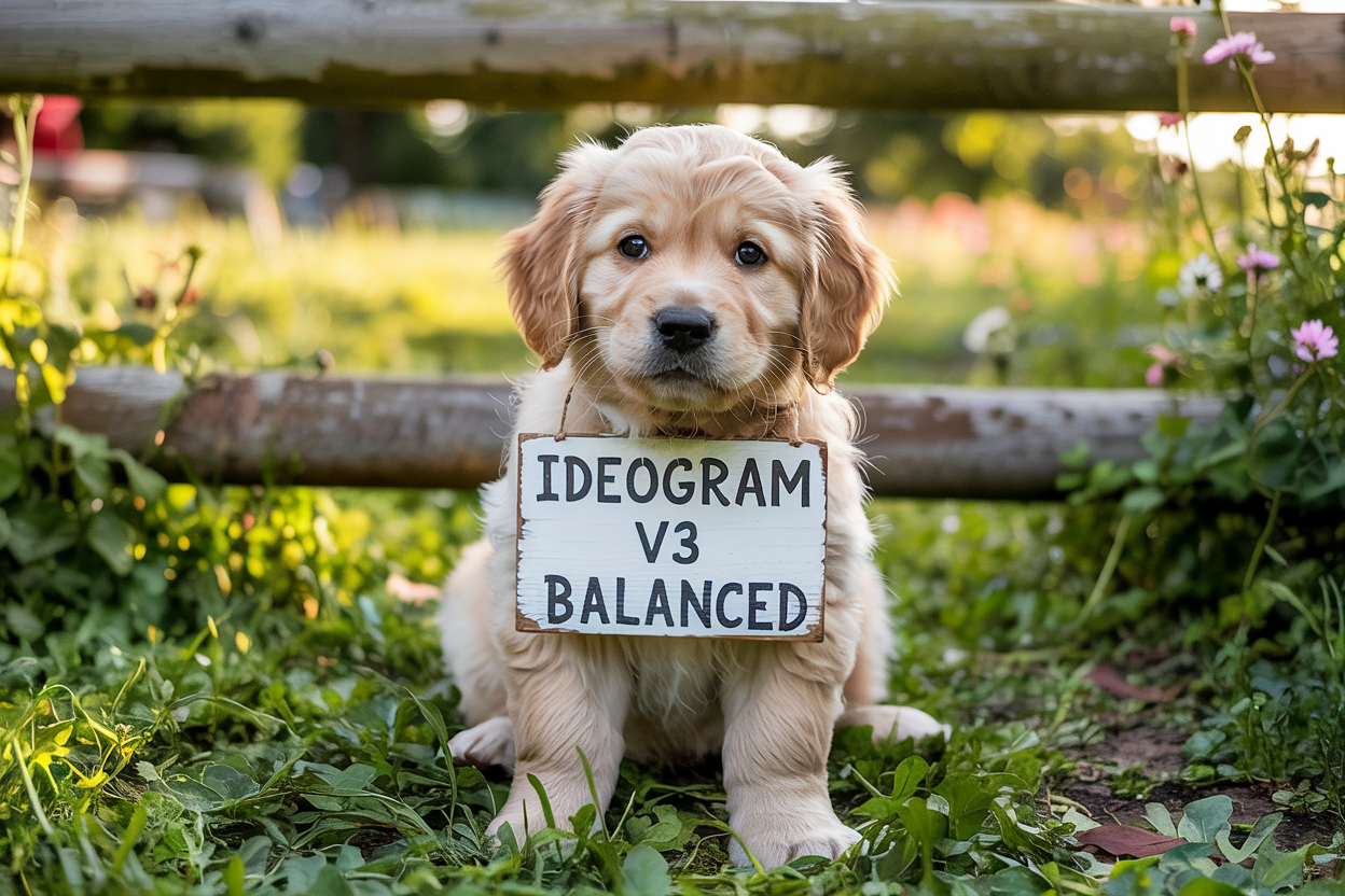 Ideogram V3 Balanced photorealistic example