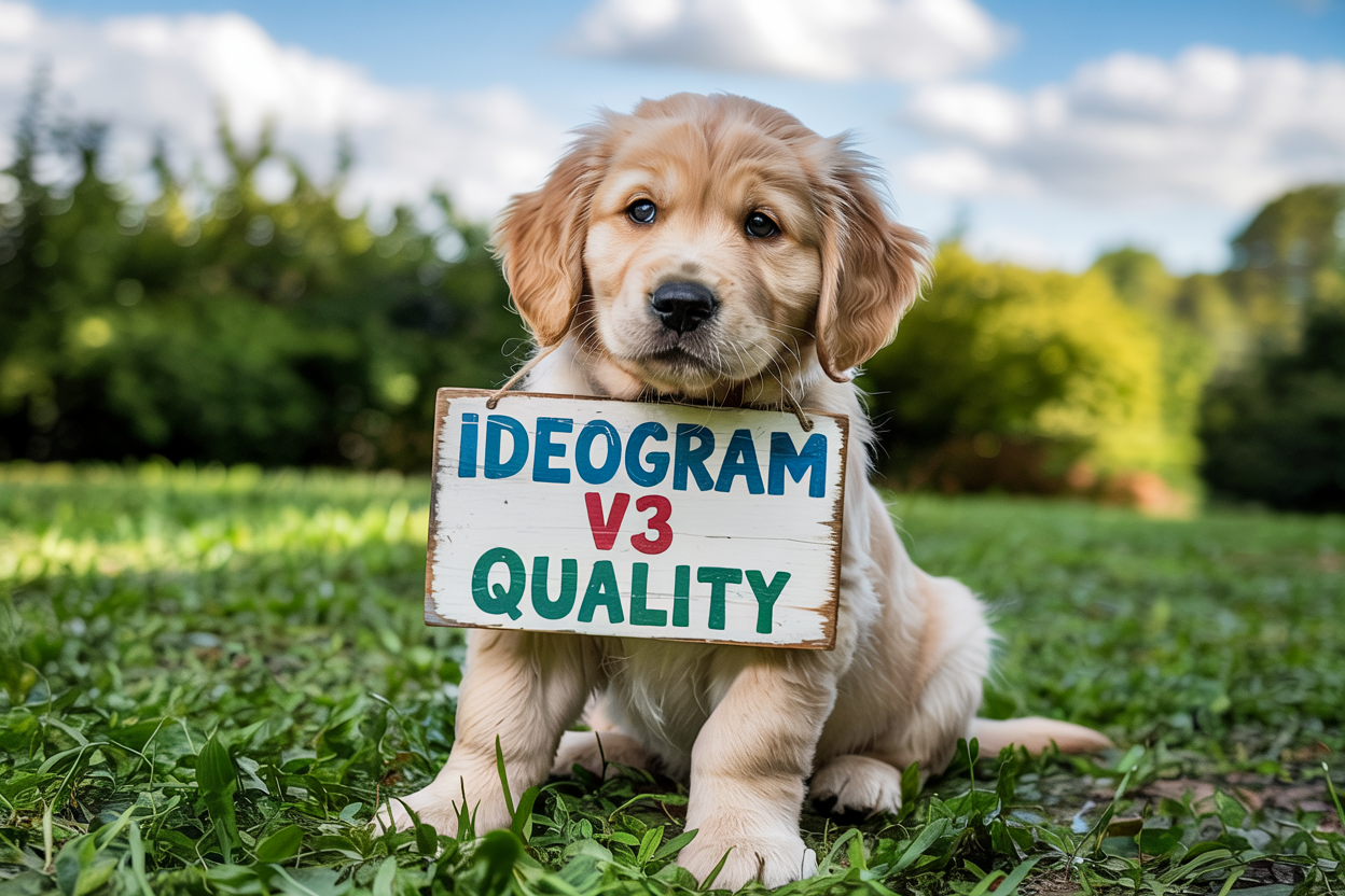 Ideogram V3 Quality photorealistic example