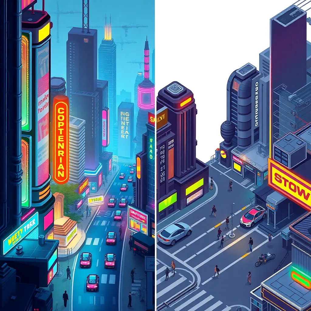 Isometric Scenarios Style
