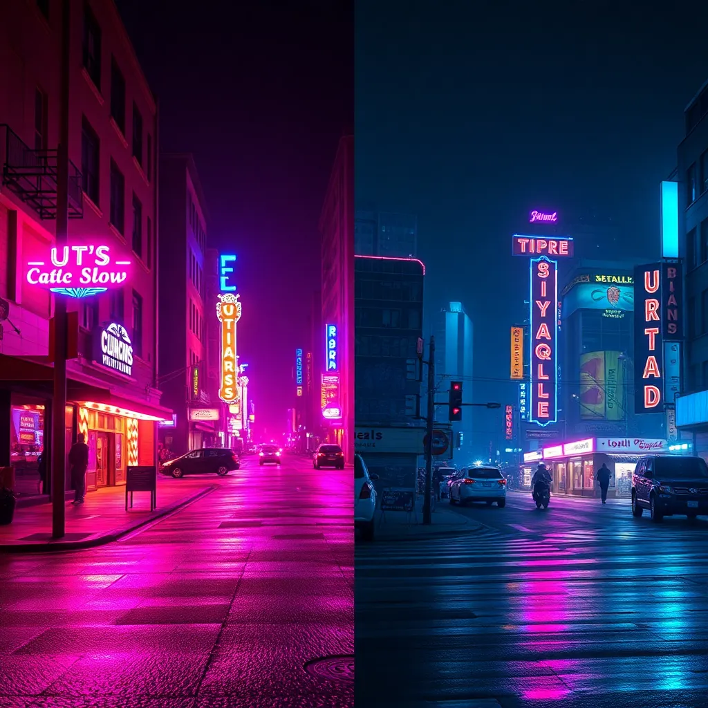 Retro Glow Style