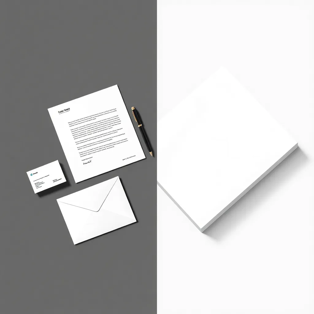 Stationery Mockup Style